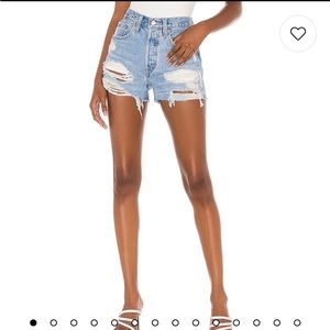 Levi’s 501 Original Short in Luxor Anubis | denim jean cutoff shorts